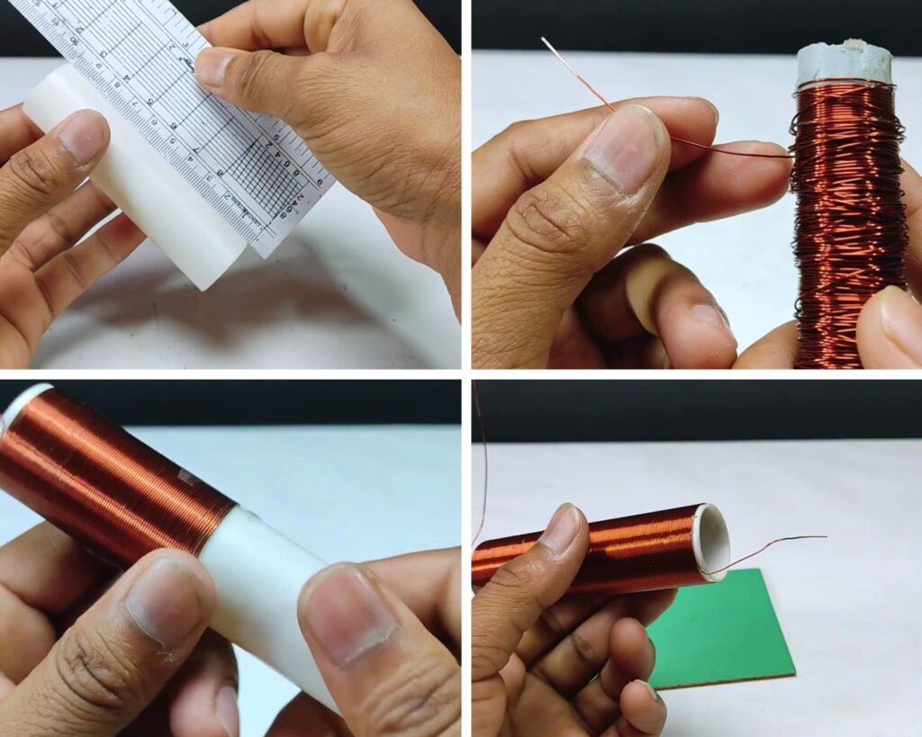 winding coil to make a tesla coil