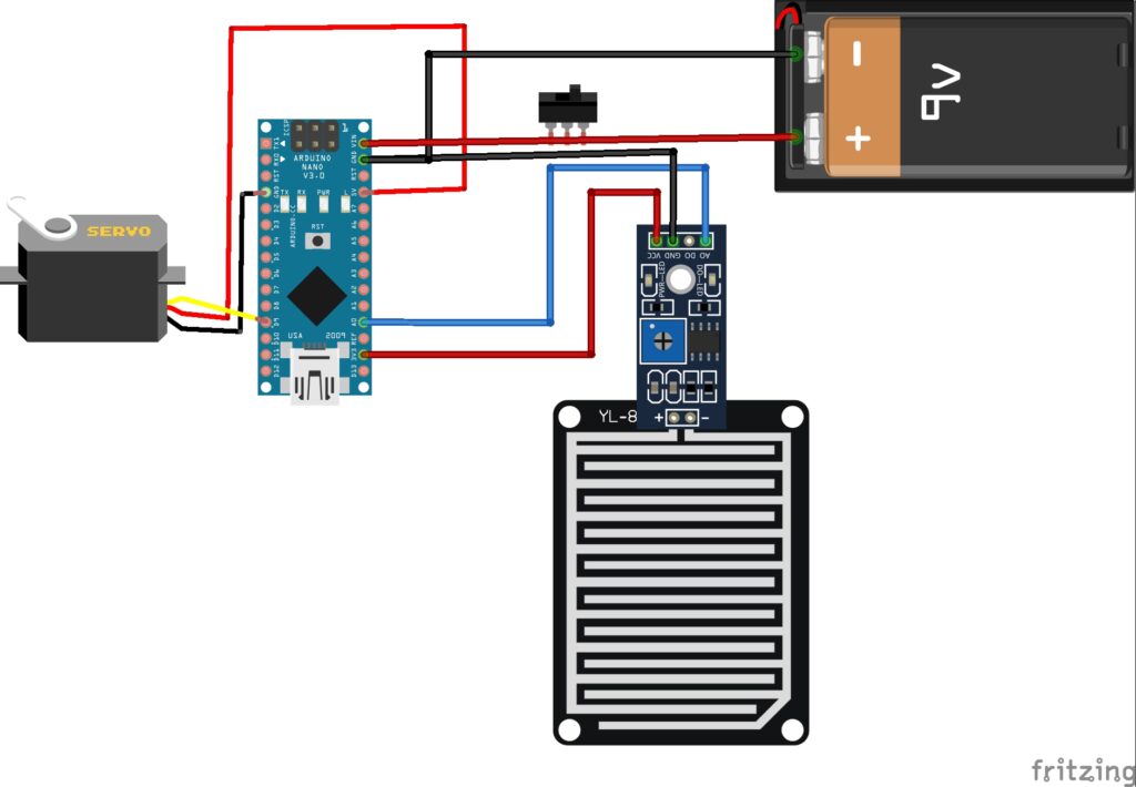 rain sensing automatic car wiper circuit diagram